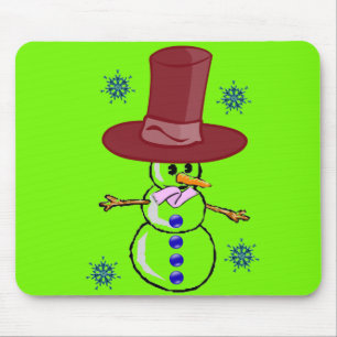 Snowman Mouse Pad