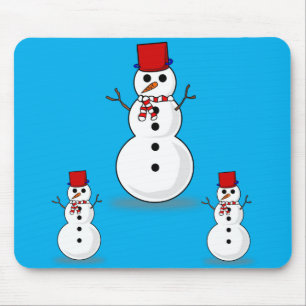 Snowman Mouse Pad