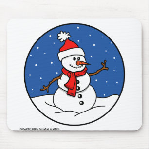Snowman Mousepad