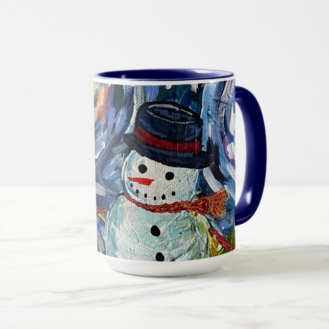 Snowman Mug (Front Right)