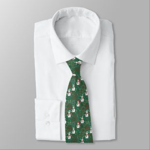 Snowman Neck Tie