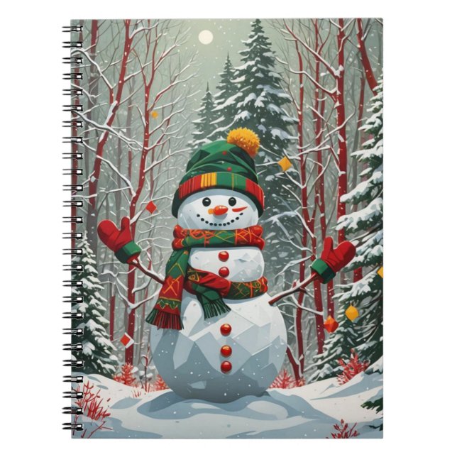 Snowman Notebook (Front)