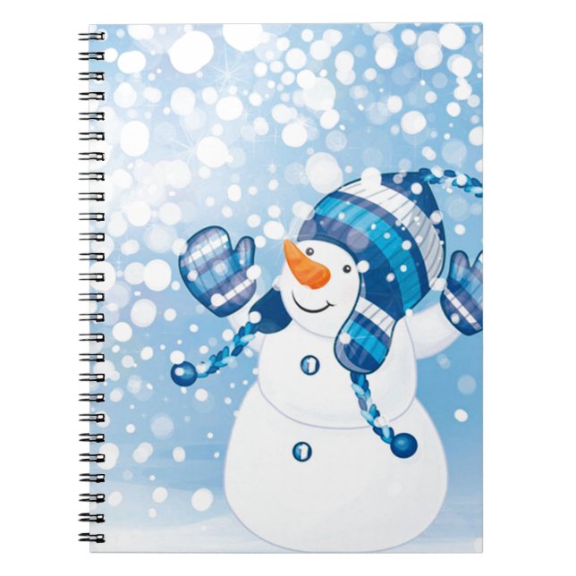 Snowman Notebook (Front)