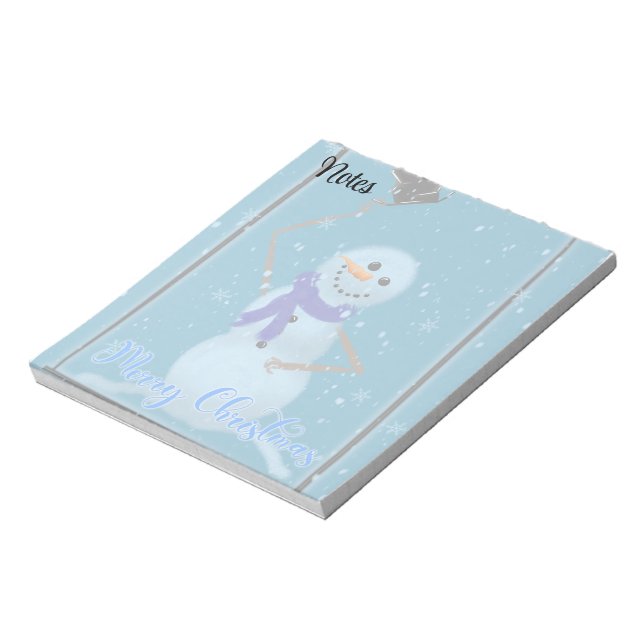 snowman notepad (Rotated)