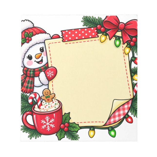 Snowman Notes (Front)