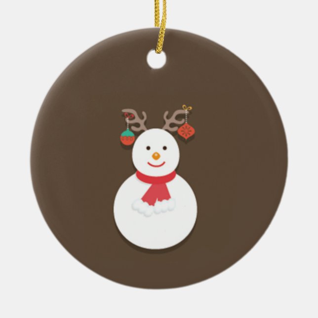 Snowman Ornament (Front)