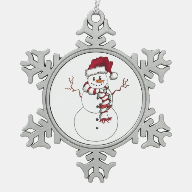 Snowman Ornament (Front)