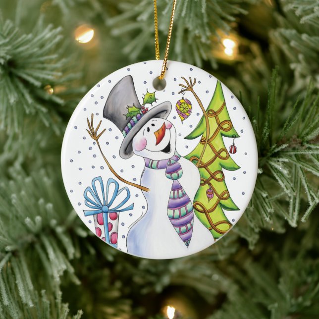 Snowman Ornament (Tree)