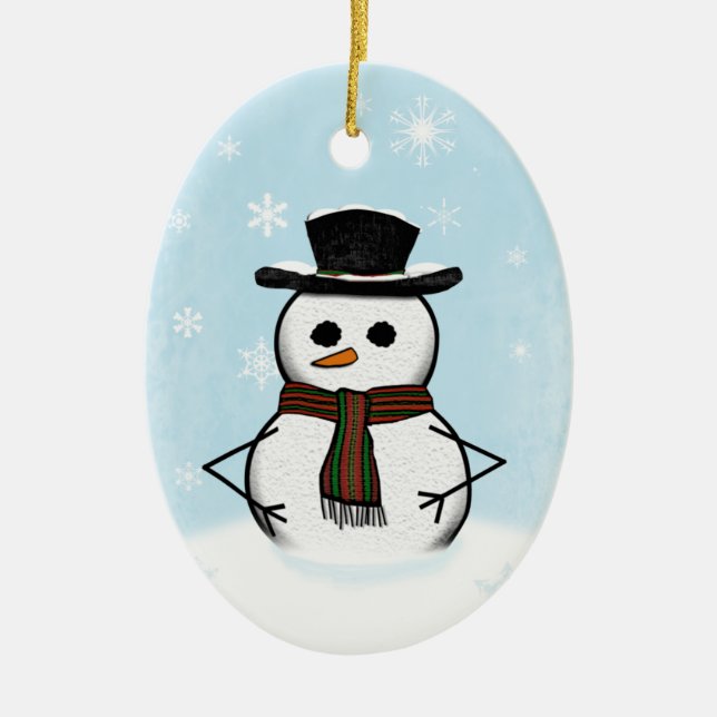 Snowman Ornament (Front)