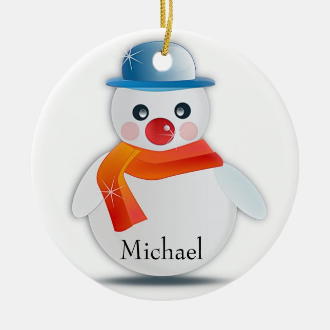 Snowman Ornament (Front)