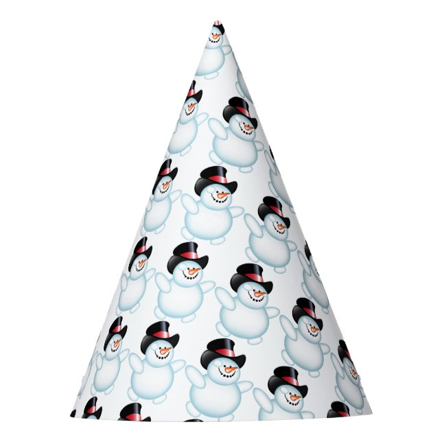 Snowman Party Hat (Front)