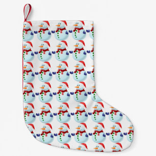 Snowman Pattern Christmas Stockings