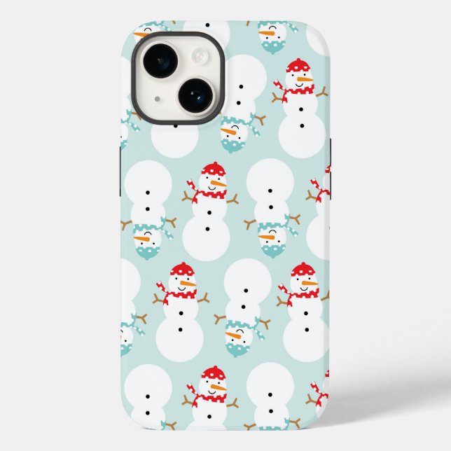 Snowman Phone Case (Back)