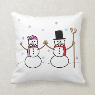 Snowman Pillow