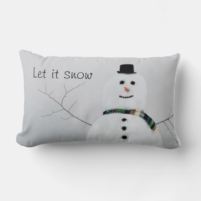 Snowman Pillow (Front)