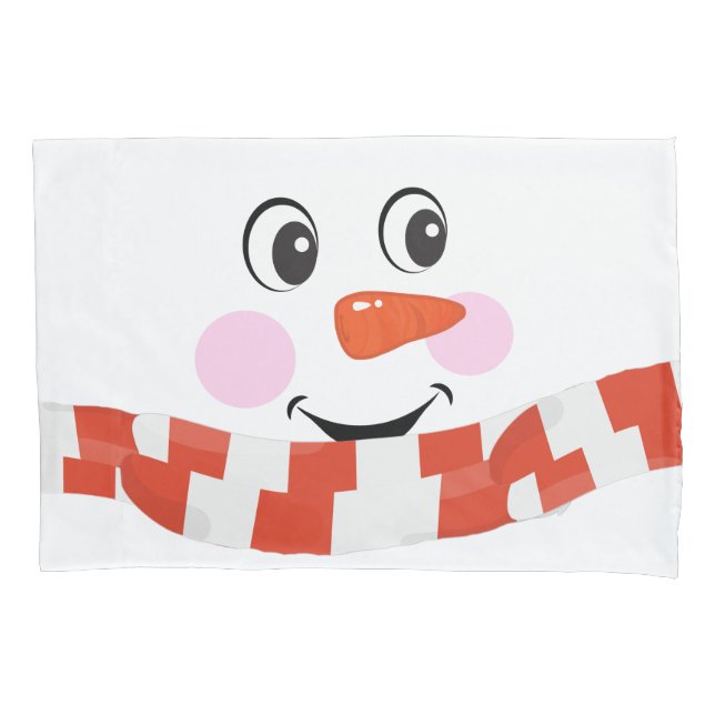 Snowman  pillowcase (Front)
