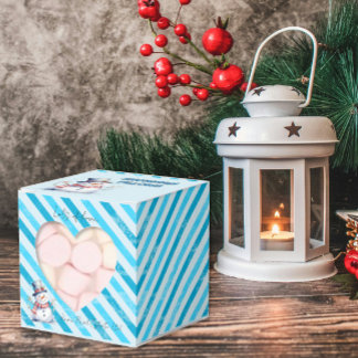 Snowman Pillows Christmas favour naughty elf Favour Box