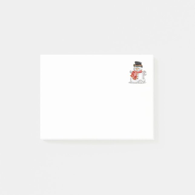 Snowman Post-it Notes (Front)