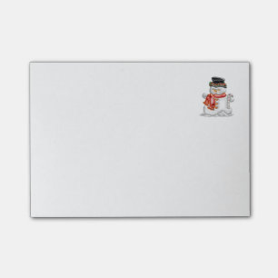 Snowman Post-it Notes