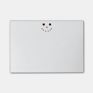 Snowman Post-it Notes