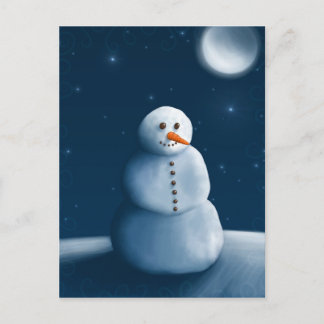 Snowman Postcard