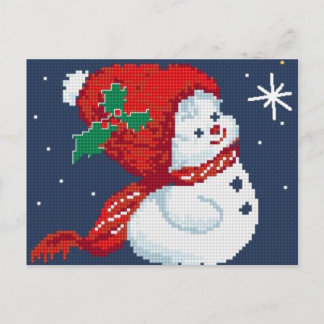 Snowman Postcard