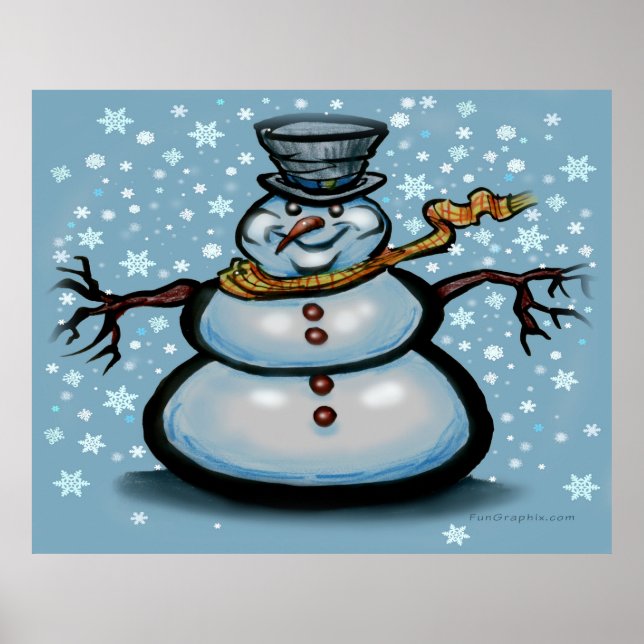 Snowman Poster (Front)