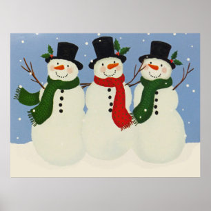 Snowman Poster