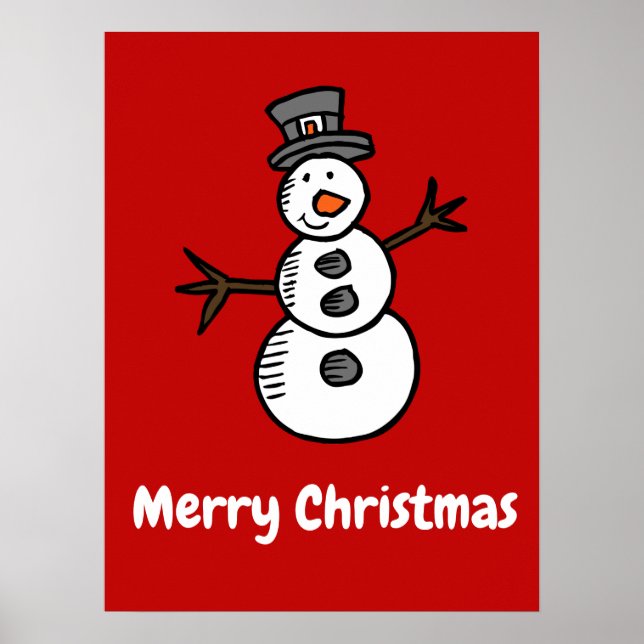 Snowman Poster (Front)