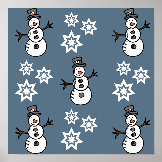 Snowman Poster (Front)