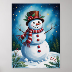 Snowman Poster