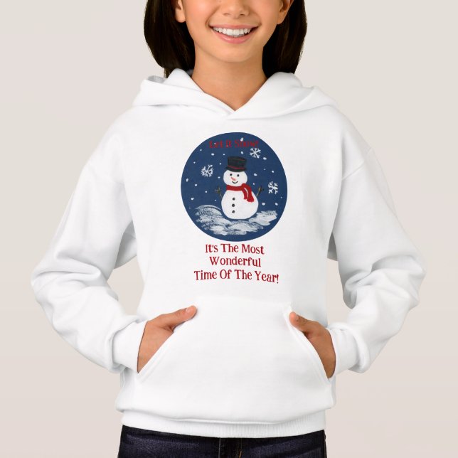 Snowman Red PERSONALIZE  (Front)