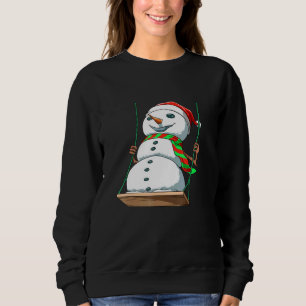 Snowman Rocking Sweatshirt