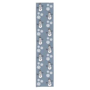 Snowman Short Table Runner