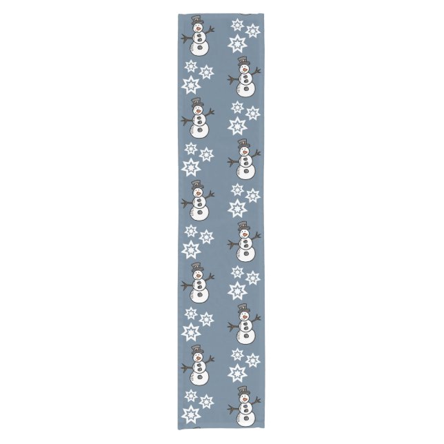 Snowman Short Table Runner (Front)