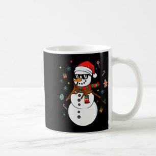 Snowman Six Seven Meme Christmas Pyjamas 6 And 7 F Coffee Mug