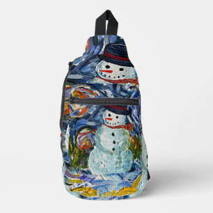 Snowman Sling Bag