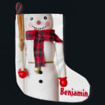 Snowman Small Christmas Stocking<br><div class="desc">2025</div>