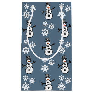 Snowman Small Gift Bag