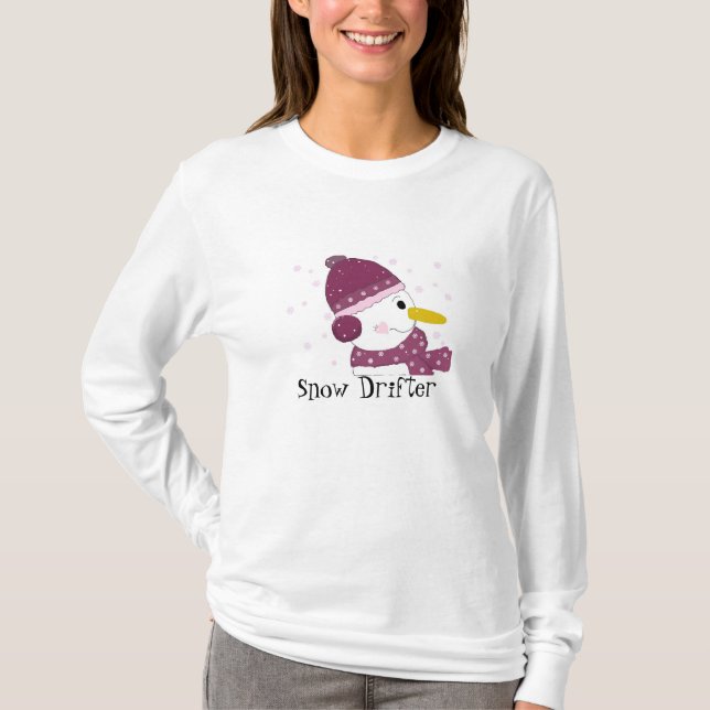 Snowman - Snow Drifter T-Shirt (Front)