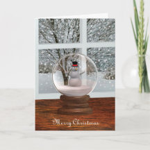 Snowman Snow Globe