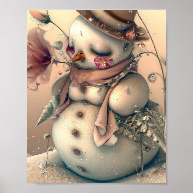 Snowman, Snowwoman, Poster (Front)