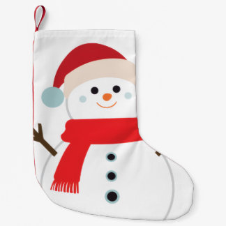 SNOWMAN sock for warm decor Christmas