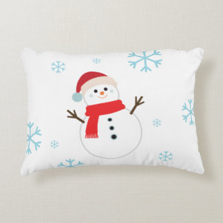 SNOWMAN sock for warm decor Christmas Decorative Cushion