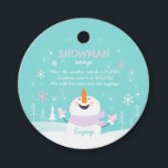 Snowman Soup Christmas Hot Chocolate Gift Favour Tags<br><div class="desc">Snowman Soup Christmas Hot Chocolate Gift Favour Tags</div>