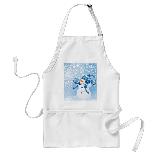 Snowman Standard Apron (Front)