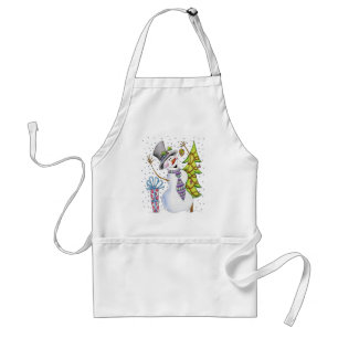 Snowman Standard Apron
