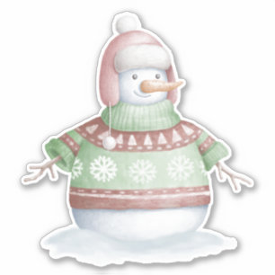 Snowman  sticker