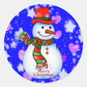 Snowman Sticker