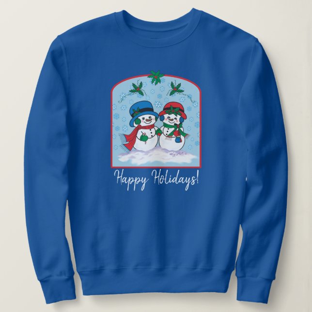 Snowman Sweatshirt (Design Front)